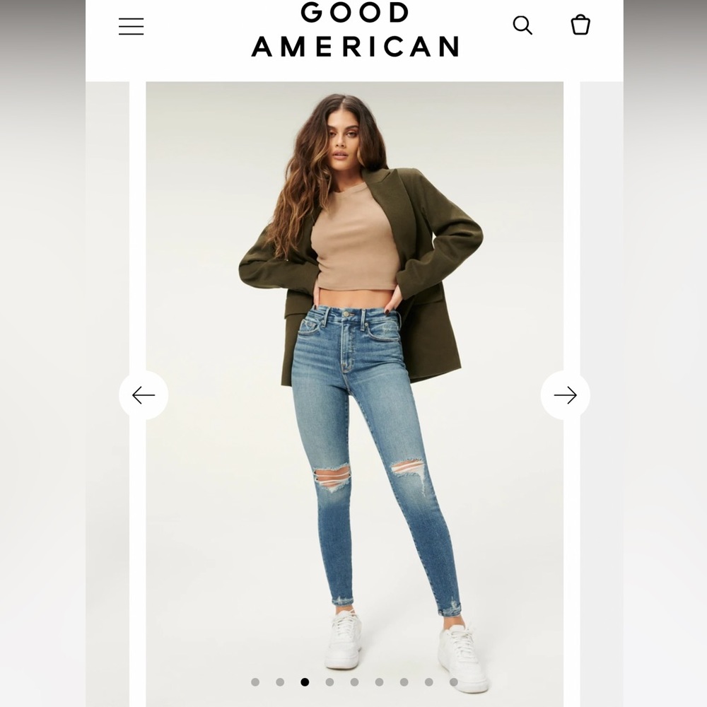NWOT Good American Jeans